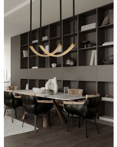 LAZURA Triac Dimmable Gold Aluminium & S