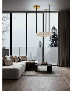 LAZURA Triac Dimmable Gold Aluminium & S