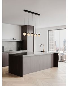 ALICIA Triac Dimmable Sandy Black Alumi