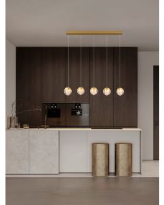 ALICIA Triac Dimmable Gold Aluminium &