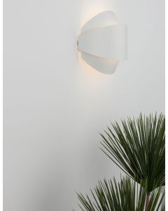 ASTRID Sandy White Metal & Acrylic LED 1