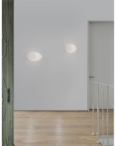 ASTRID Sandy White Metal & Acrylic LED 2