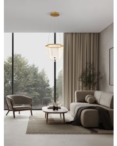 VALENTIN Triac Dimmable Matt Gold Alumi