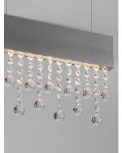 CRISTA Triac Dimmable Brushed Titanium B