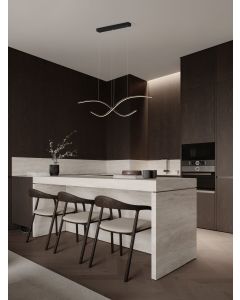 BRIO Triac Dimmable Sandy Black Aluminiu