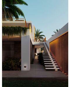 PASSO Corten Aluminium & Polycarbonate L