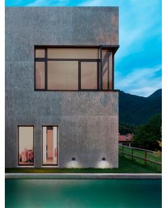 SANGO Sandy Black Aluminium & Glass LED