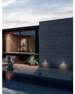 SANGO Sandy White Aluminium & Glass LED