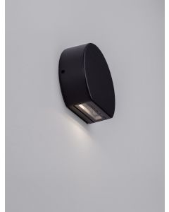 SANGO Dark Gray Aluminium & Glass LED 4W