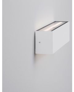 ALLURE Sandy White Aluminium & Glass LED