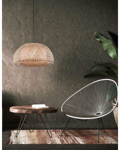 SCARLET Bamboo Black PVC Wire LED E27 1x