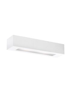 OTELLO White Gypsum & Glass LED E14 1x5