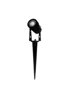 CALIX Black Aluminium & Clear Glass LED