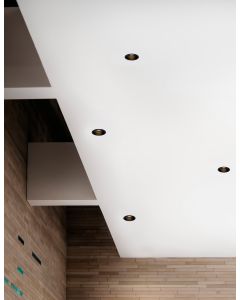 HAP Sandy Black Aluminium LED GU10 1x10