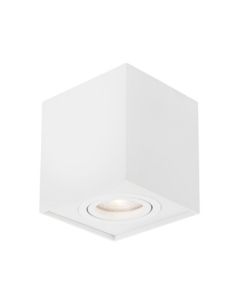 RENDE Sandy White Aluminium LED GU10 1x1