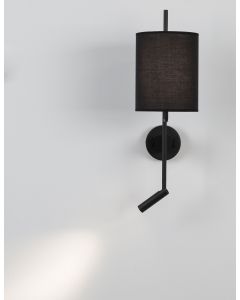 YAMA Black Fabrirc Shade & Black Alumini