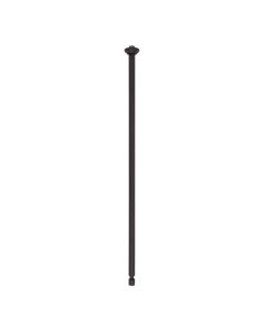 PLUS Connector Tube Sandy Black Aluminiu