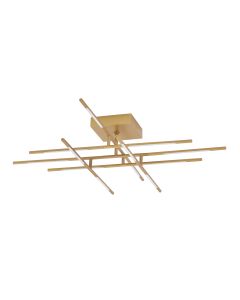RACCIO Gold Metal & Acrylic LED 48 Watt