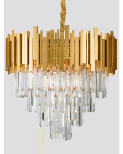 GRANE Gold Metal & Crystal LED E14 8x5 W