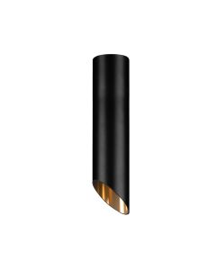 OSLO Sandy Black Aluminium Outside Gold