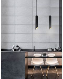 PERO Sandy Black Aluminium Outside Gold