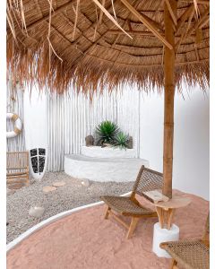 PETRA Stone White Concrete LED GU10 1x1
