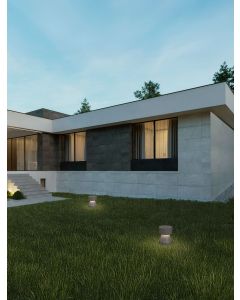 LUA Black Sandstone Cement LED 12Watt 2