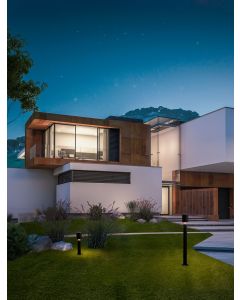 ROYAL Triac Dimmable Sandy Black Alumin