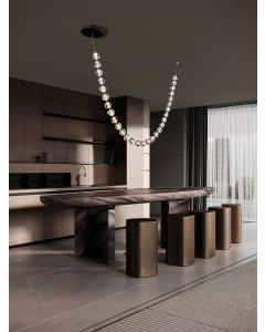 Ifos Triac Dimmable Sandy Black & Chrom
