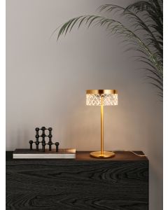 Bion Brass Gold Metal & Clear Acrylic LE
