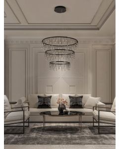 Stellar Triac Dimmable Black Chrome Cop