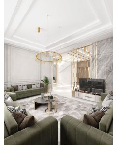 Stellar Triac Dimmable Matt Brass Gold