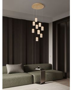 PHOS Triac Dimmable Brass Gold Steel, A