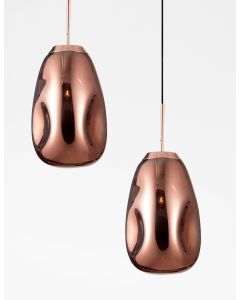 LAVA Copper Metal Handmade Copper Glass