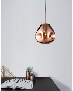 LAVA Copper Metal Handmade Copper Glass