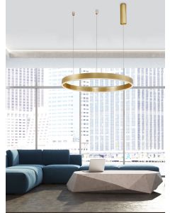 Motif Brass goud / acryl Ø800mm