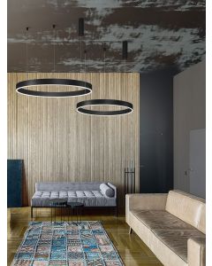 Motif Sandy black / acryl Ø600mm