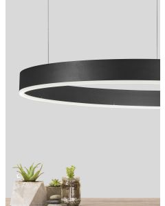 Motif Sandy black / acryl Ø800mm