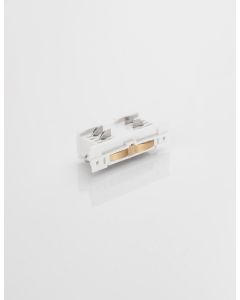 White Aluminium Interior Connector 4 wi