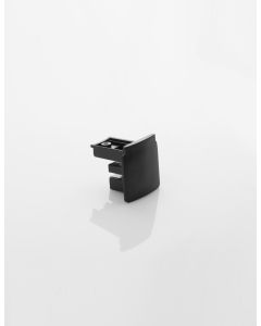 Black Aluminium End Plug 4 wires