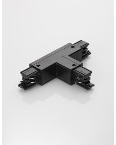 Black Aluminium T Connector 4 wires 220