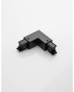 Black Aluminium L Connector 4 wires 220