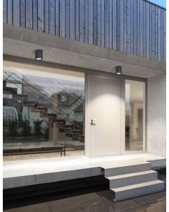 CECI Sandy Black Aluminium Glass Diffuse