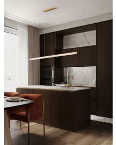 PHEME Triac Dimmable Brushed Gold Metal