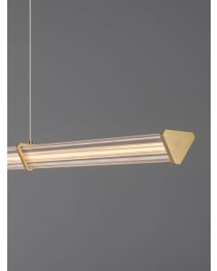 PHEME Triac Dimmable Brushed Gold Metal