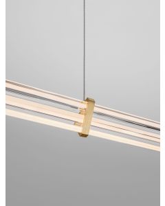 PHEME Triac Dimmable Brushed Gold Metal