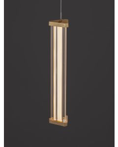 PHEME Triac Dimmable Brushed Gold Metal