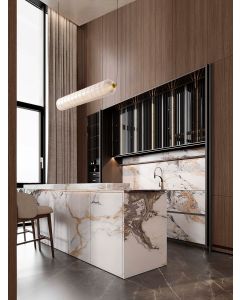 Klelia Triac Dimmable Brass Gold Metal