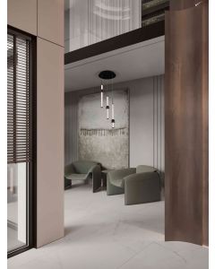 Atmosfera Triac Dimmable Sandy Black Al