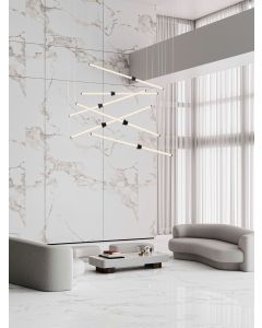 Atmosfera Triac Dimmable Sandy Black Al